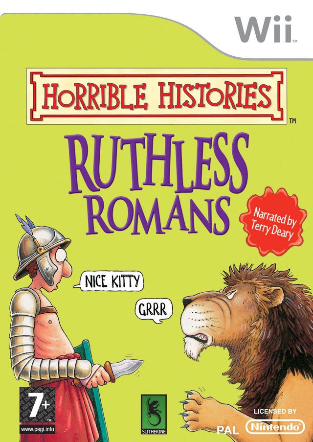 Caratula de Horrible Histories: Ruthless Romans para Wii