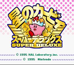 Pantallazo de Hoshi no Kirby Super Deluxe (Japonés) para Super Nintendo