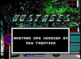 Pantallazo de Hostages (Operation Jupiter  Gign) para Amstrad CPC