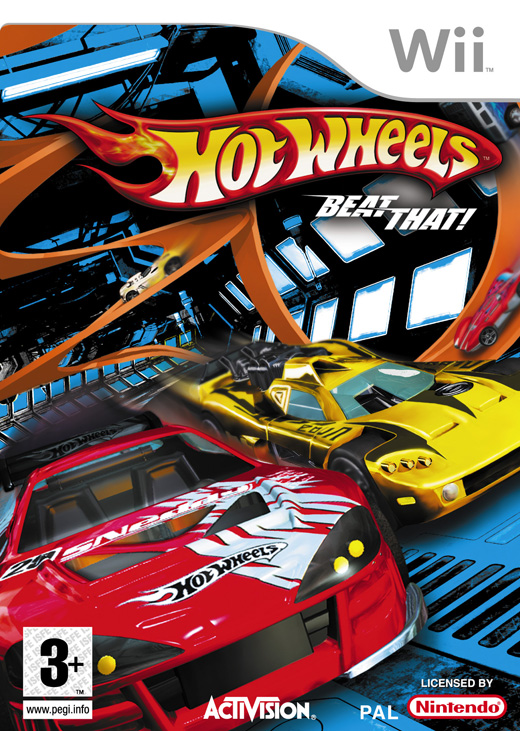 Caratula de Hot Wheels: Beat That para Wii