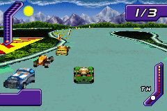 Pantallazo de Hot Wheels - World Race para Game Boy Advance