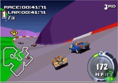 Pantallazo de Hot Wheels Stunt Track Challenge para Game Boy Advance