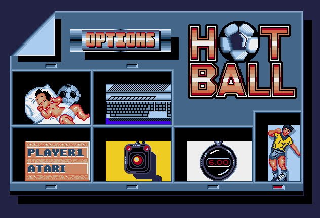 Pantallazo de Hotball para Atari ST
