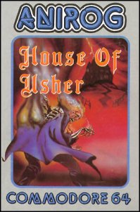 Caratula de House of Usher para Commodore 64