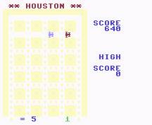 Pantallazo de Houston para Commodore 64