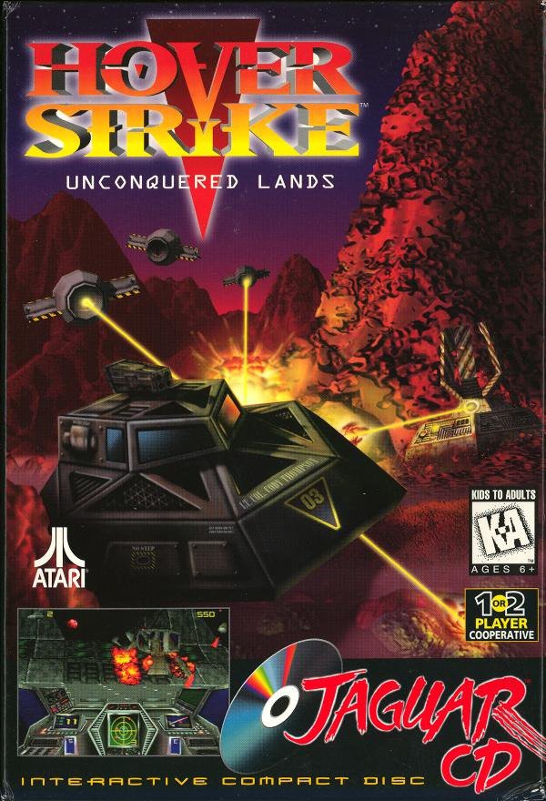Caratula de Hover Strike: Unconquered Lands para Atari Jaguar