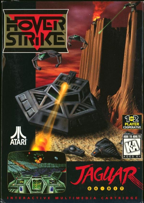 Caratula de Hover Strike para Atari Jaguar