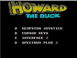 Pantallazo de Howard the Duck para Spectrum