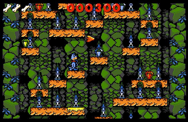 Pantallazo de Huckleberry Hound in Hollywood Capers para Atari ST