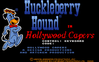 Pantallazo de Huckleberry Hound in Hollywood Capers para PC