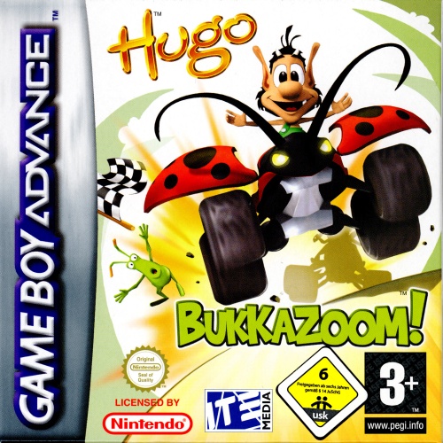 Caratula de Hugo: Bukkazoom! para Game Boy Advance