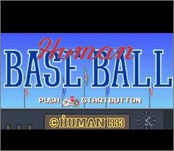 Pantallazo de Human Baseball (Japonés) para Super Nintendo