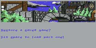 Pantallazo de Hunchback: The Adventure para Commodore 64