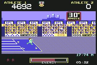 Pantallazo de Hunchback  at the Olympics para Commodore 64