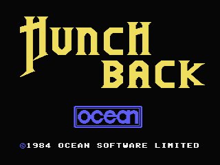 Pantallazo de Hunchback para MSX