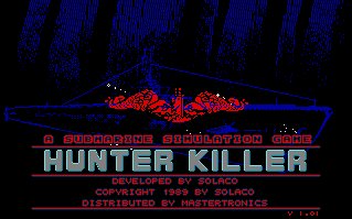 Pantallazo de Hunter Killer para Atari ST