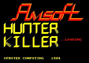 Pantallazo de Hunter Killer para Amstrad CPC