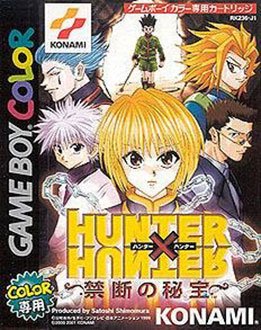 Caratula de Hunter X Hunter: Kindan no Hihou para Game Boy Color