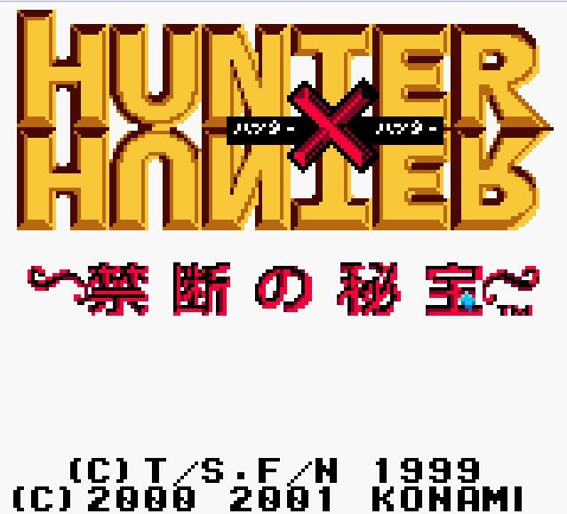 Pantallazo de Hunter X Hunter: Kindan no Hihou para Game Boy Color