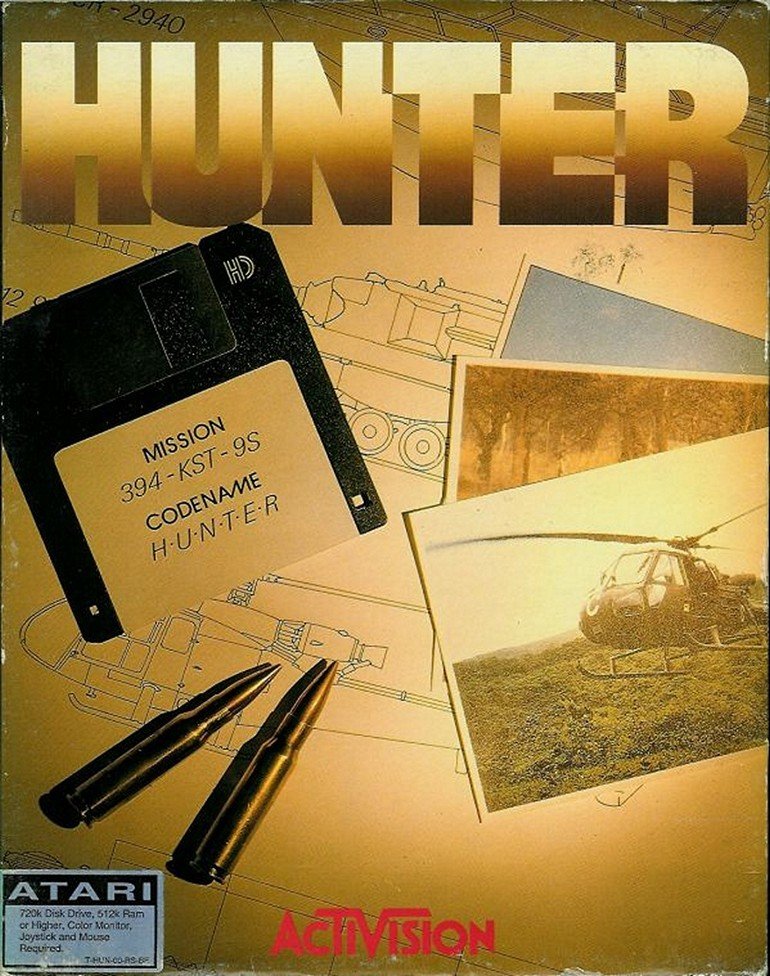 Caratula de Hunter para Atari ST