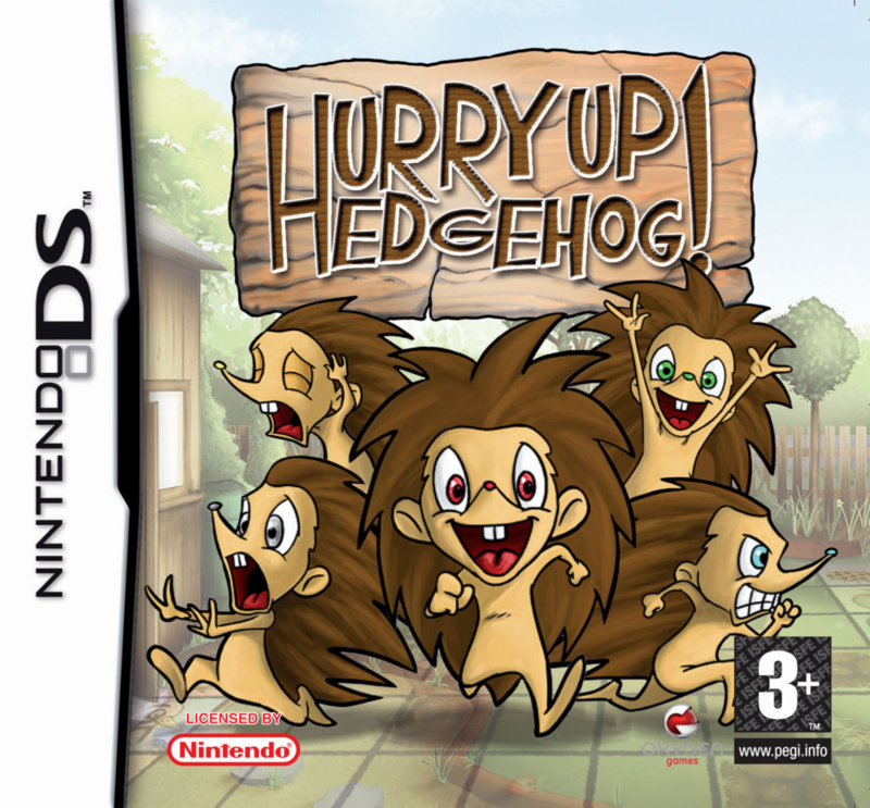 Caratula de Hurry Up Hedgehog! para Nintendo DS