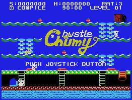 Pantallazo de Hustle Chumy para MSX