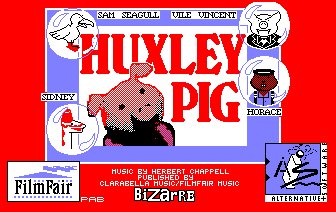 Pantallazo de Huxley Pig para Amstrad CPC