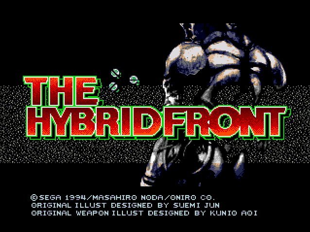 Pantallazo de Hybrid Front, The para Sega Megadrive