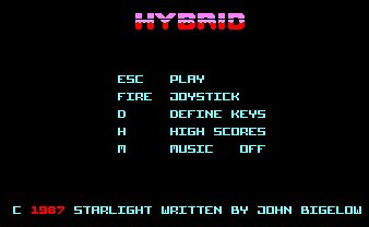 Pantallazo de Hybrid para Amstrad CPC