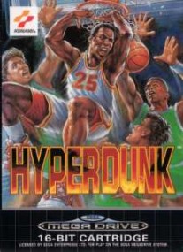 Caratula de Hyper Dunk: The Playoff Edition (Japonés) para Sega Megadrive