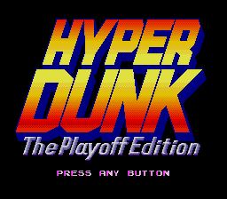 Pantallazo de Hyper Dunk: The Playoff Edition (Japonés) para Sega Megadrive