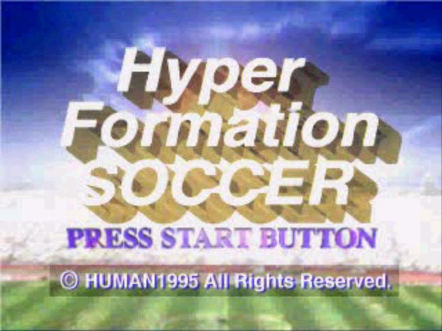 Pantallazo de Hyper Formation Soccer para PlayStation