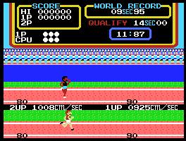 Pantallazo de Hyper Olympic 1 para MSX