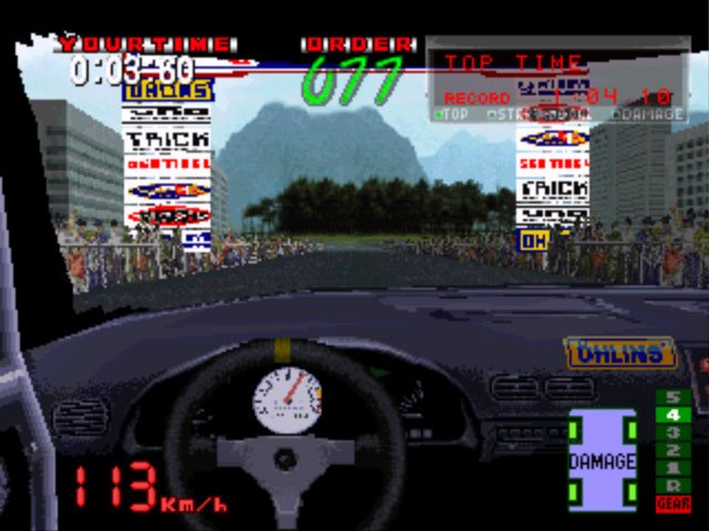 Pantallazo de Hyper Rally para PlayStation