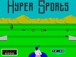 Pantallazo de Hyper Sports para Spectrum