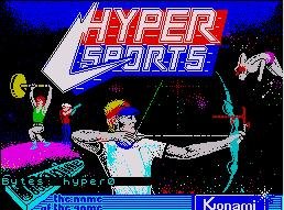 Pantallazo de Hyper Sports para Spectrum