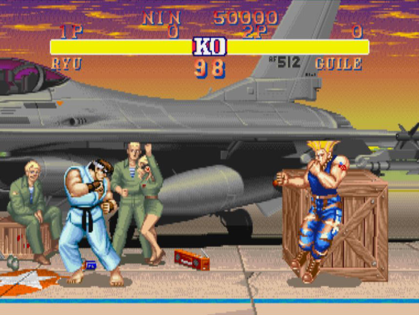 Pantallazo de Hyper Street Fighter II: The Anniversary Edition para PlayStation 2