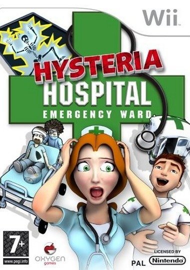 Caratula de Hysteria Hospital: Emergency Ward para Wii