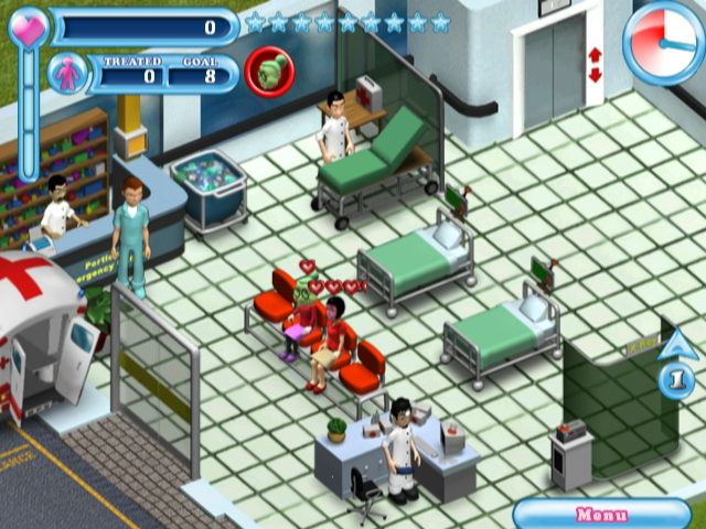 Pantallazo de Hysteria Hospital: Emergency Ward para Wii