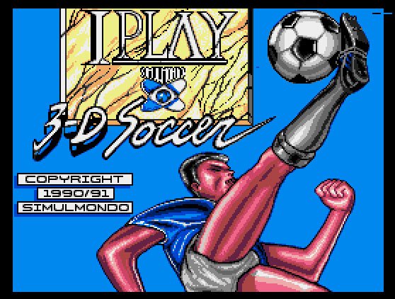 Pantallazo de I Play 3D Soccer para Atari ST