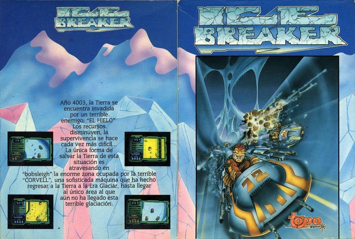 Caratula de Ice Breaker para Amstrad CPC