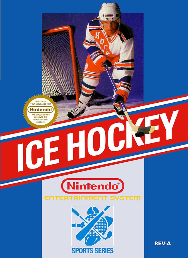 Caratula de Ice Hockey para Nintendo (NES)