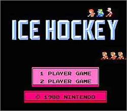 Pantallazo de Ice Hockey para Nintendo (NES)