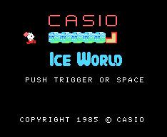 Pantallazo de Ice World para MSX