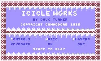 Pantallazo de Icicle Works para Commodore 64