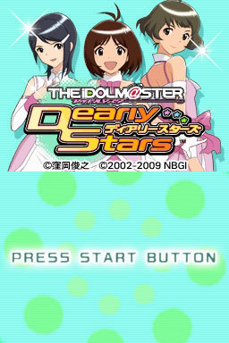 Pantallazo de Idolmaster, The: Dearly Stars para Nintendo DS