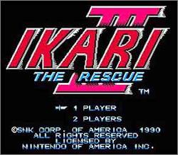 Pantallazo de Ikari Warriors III: The Rescue para Nintendo (NES)