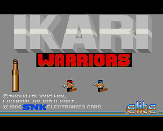 Pantallazo de Ikari Warriors para Amiga