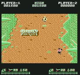 Pantallazo de Ikari Warriors para Commodore 64