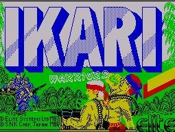 Pantallazo de Ikari Warriors para Spectrum